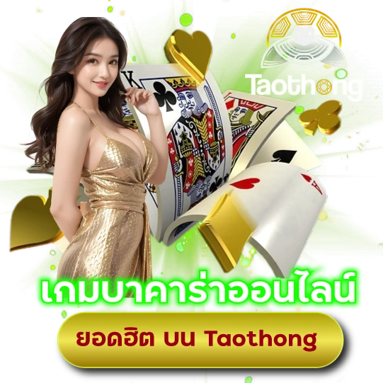 เกมบาคาร่าออนไลน์ยอดฮิต บน Taothong